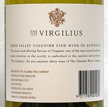 A Viognier Monologue