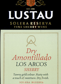 Lustau Sherry Solera Reserva Dry Amontillado Los Arcostext