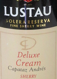 Lustau Sherry Solera Reserva Deluxe Cream Capataz Andrestext