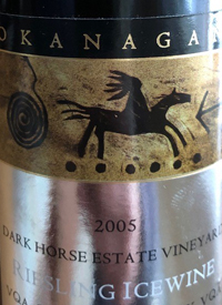 Inniskillin Okanagan Riesling Icewine Dark Horse Vineyardtext