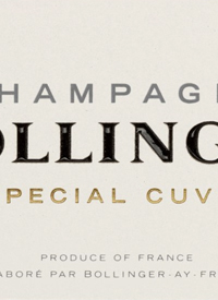 Champagne Bollinger Special Cuvée Bruttext