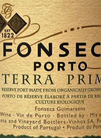 Fonseca Terra Prima Organic Reserve Porttext