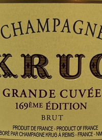 Champagne Krug Grande Cuvée Bruttext