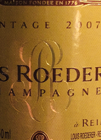 Louis Roederer Brut Vintage Champagnetext