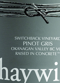 Haywire Pinot Gris Switchback Vineyard Raised in Concretetext