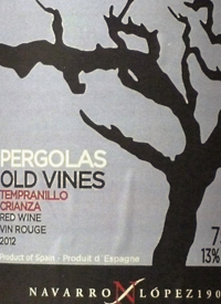 Navarro López Pergolas Old Vines Tempranillotext