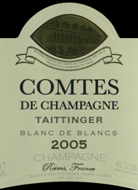 Champagne Taittinger Comtes de Champagne Blanc de Blancstext