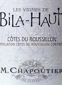 M. Chapoutier Les Vignes de Bila-Haut Blanctext