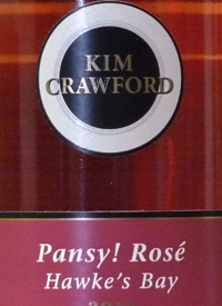 Kim Crawford Pansy! Rosétext