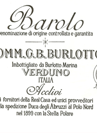 Burlotto Acclivi Barolotext