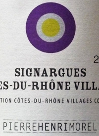Pierre Henri Morel Signargues Côtes du Rhône Villagestext