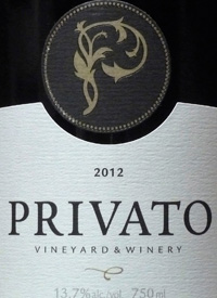 Privato Vineyard and Winery Pinot Noirtext