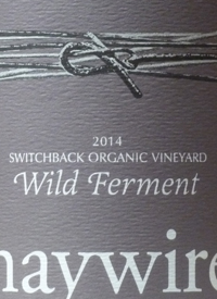 Haywire Switchback Wild Ferment Organic Vineyardtext