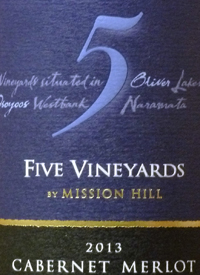 Mission Hill Five Vineyards Cabernet Merlottext