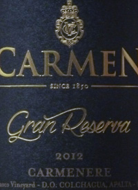 Carmen Gran Reserva Carmenere El Penasco Vineyardtext
