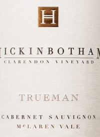 Hickinbotham Clarendon Vineyard Trueman Cabernet Sauvignontext