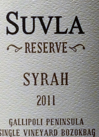 Suvla Reserve Syrah Single Vineyard Bozokbagtext