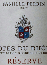 Famille Perrin Côtes du Rhône Rouge Réservetext