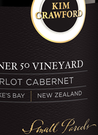 Kim Crawford Corner 50 Vineyard Small Parcels Merlot Cabernettext