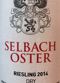 Selbach-Oster Riesling Drytext