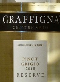 Graffigna Centanario Pinot Grigio Reservetext