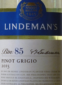 Lindemans Bin 85 Pinot Grigiotext