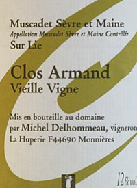 Michel Delhommeau Clos Armand Vieille Vigne Muscadet Sèvre et Mainetext
