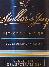 Steller's Jay Sparkling Gewurztraminer Méthode Classiquetext