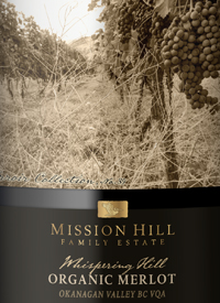 Mission Hill Terroir Collection No. 39 Whispering Hill Organic Merlottext