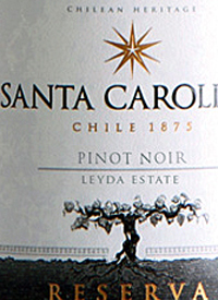Santa Carolina Pinot Noir Reserva Leyda Estatetext