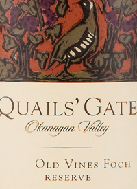 Quails' Gate Old Vines Foch Reservetext
