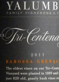 Yalumba The Tri-Centenary Grenachetext