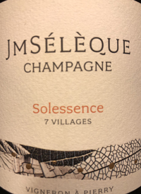 Champagne J-M Sélèque Solessence Extra Bruttext