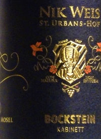 Nik Weis St. Urbans-Hof Riesling Ockfener Bockstein Kabinetttext