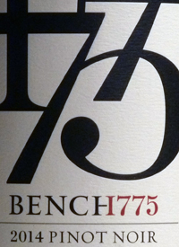 Bench 1775 Pinot Noirtext
