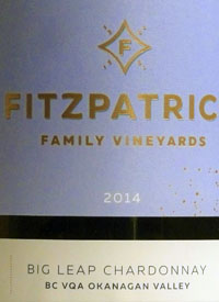 Fitzpatrick Family Vineyards Big Leap Chardonnaytext