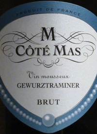 Côté Mas M Gewurztraminer Blanc de Blancs Bruttext