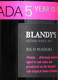 Blandy's Alvada 5 Year Old Rich Madeiratext