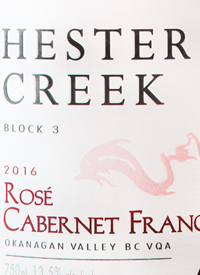 Hester Creek Rosé Cabernet Franctext