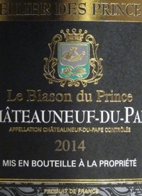 Cellier des Princes La Blason du Prince Chateauneuf-du-Papetext