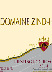 Domaine Zind-Humbrecht Riesling Roche Volcaniquetext
