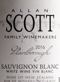 Allan Scott Family Winemakers Sauvignon Blanctext