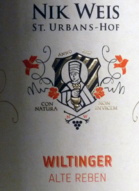 Nik Weis St. Urbans-Hof Wiltinger Alte Rebentext