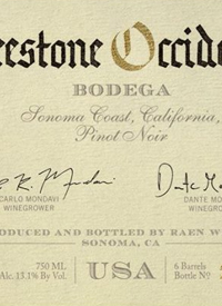 Raen Winery Freestone Occidental Bodega Vineyard Pinot Noirtext