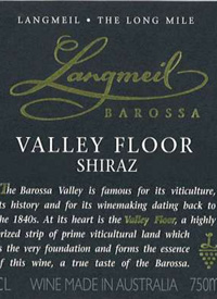 Langmeil Shiraz Valley Floortext