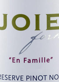 JoieFarm En Famille Reserve Pinot Noirtext