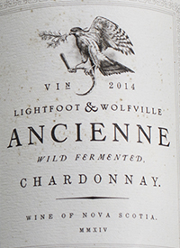 Lightfoot and Wolfville Ancienne Chardonnaytext