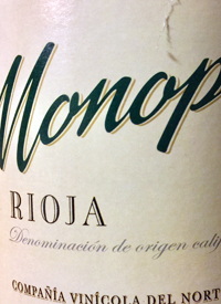 CVNE Monopole Rioja Blancotext