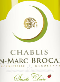 Jean-Marc Brocard Chablis Domaine Sainte Clairetext