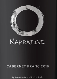 Narrative Cabernet Franc by Okanagan Crush Padtext